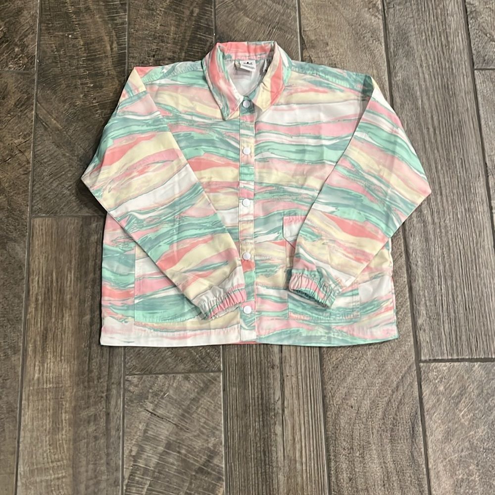 Adidas colorful jacket - Picture 6 of 8